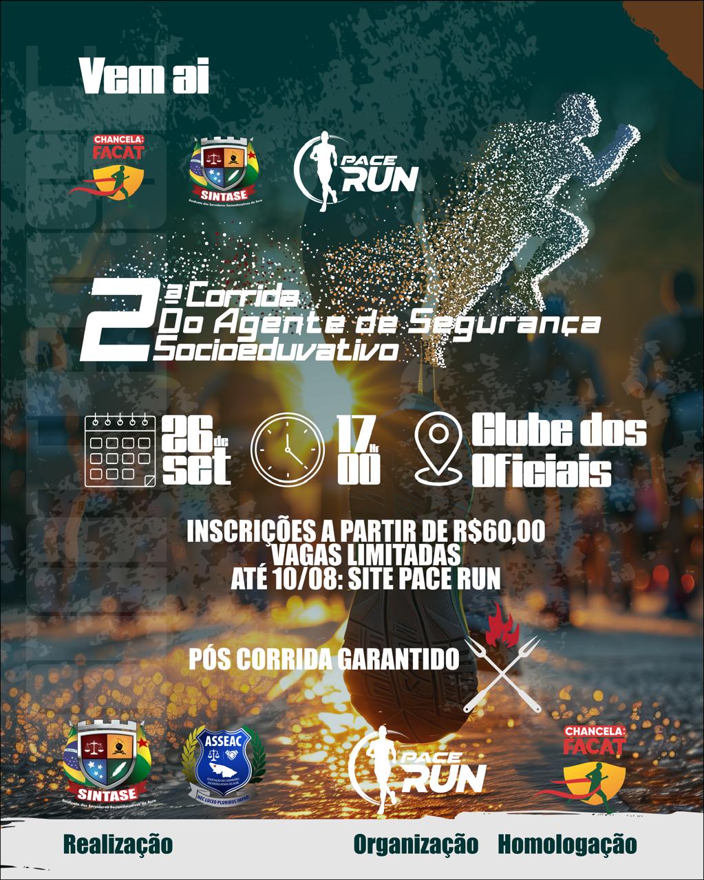 2ª CORRIDA DO AGENTE SOCIOEDUCATIVO